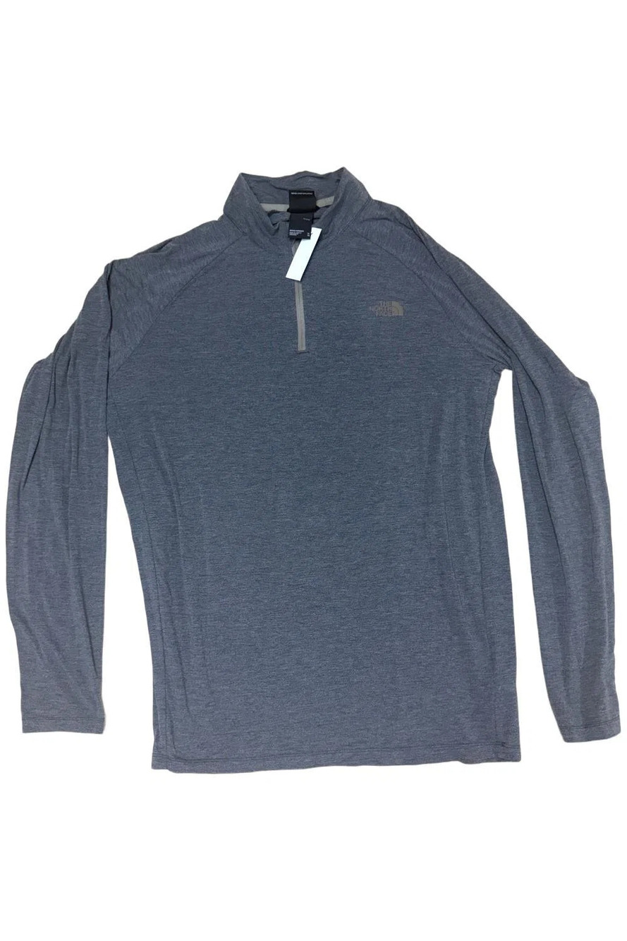 The North Face Men's Wander 1/4 Zip Jacket Gray - Regular